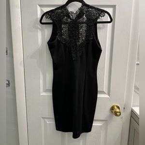 Lulus Lace Neck Dress